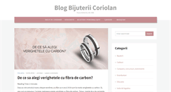 Desktop Screenshot of blog.coriolan.ro