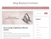 Tablet Screenshot of blog.coriolan.ro